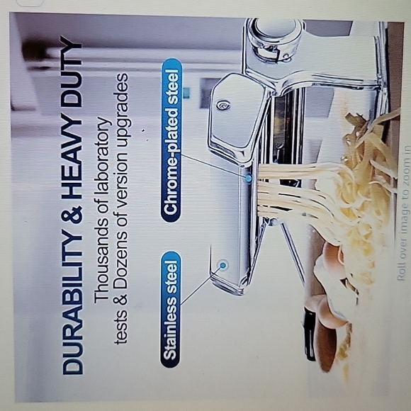 Chefly Kitchen Chefly Pasta Ravioli Maker Set 9 Thickness Settings